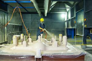 Équipement de moulage d'essieux automobiles, ligne de moulage par procédé V - Product Image 3