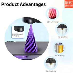 <b>PLA</b> High Temperature Resistance 1.75mm 1kg Filament Improved Thermal Stability for Hot End Use and Post Processing - Product Image 3