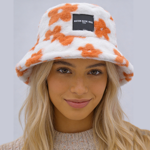 Gorro de Pescador de Felpa para Otoño e Invierno, Cálido, de Piel Sintética, con Logotipo Bordado Personalizado, Gorro de Pescador para Mujer - Product Image 1