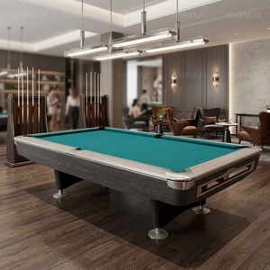 Table de billard design moderne, best-seller, prix de gros, 7ft 8ft 9ft, intérieur, 3-en-1, snooker, haut de gamme - Product Image 2
