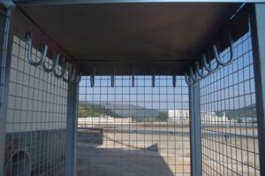 <span class=keywords><strong>Cage</strong></span> de stockage de gréement <span class=keywords><strong>Cage</strong></span> en maille d'acier pliable pour équipement de levage, outils de chaînes <span class=keywords><strong>Cage</strong></span> de transport d'entrepôt empilable - Product Image 5