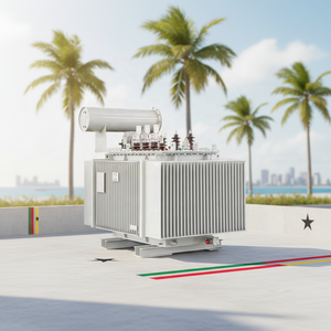 Transformateur immergé dans l'huile de grande capacité 10 MVA 33 kV pour l'Afrique |   400V |    SCB11 Certifié IEC 60076 |   pour l'usine du Ghana - Product Image 2