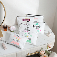 Mon sac de maquillage à motifs imprimés « Ma grand-mère est la plus belle », sac de rangement de voyage pour articles de toilette, organisateur à fermeture éclair pour cadeaux de fête