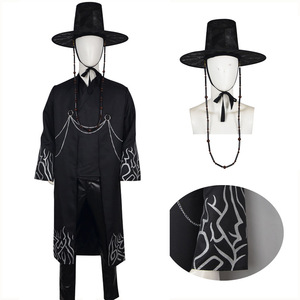 Disfraz de Cosplay de Jinu, el Demonio de <span class=keywords><strong>K</strong></span>-Pop, de la <span class=keywords><strong>Película</strong></span> de Anime Demon Hunter, Grupo de <span class=keywords><strong>K</strong></span>-Pop, Cantante, Estilo Coreano, Banda de Chicos Ídolos, Fiesta de Halloween - Product Image 4