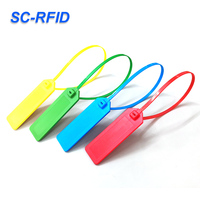 Scellé de câble RFID UHF en ABS 860-960 MHz, anti-effraction, auto-bloquant, pour inspection des navires-citernes et des bouteilles de GPL