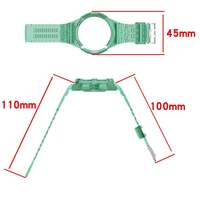 Bracelet transparent en TPU + étui pour Watch 6 Classic 43/47mm, boucle de remplacement en acier inoxydable, bracelet de montre monobloc