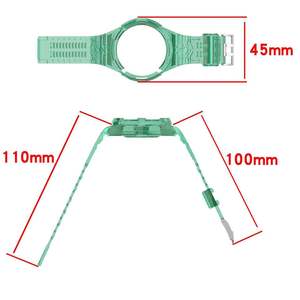 Transparent TPU Strap+ <b>Case</b> for Samsung Galaxy <b>Watch</b> 6 Classic 43/47mm Replacement Bracelet One-piece Transparent <b>Watch</b> Band - Product Image 4