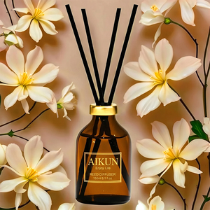 Diffuseur de parfum en cire de soja naturelle de qualité supérieure personnalisé par AIKUN, ensemble de bougies parfumées pour la maison, la salle de bain, la chambre à coucher, le spa - Product Image 2