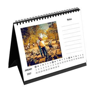 Calendario de escritorio personalizado promocional, papel espiral de pared, OEM - Product Image 5