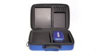 Étui rigide de protection portable avec fermeture éclair, petit format EVA, personnalisable avec logo