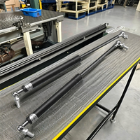 Mécanisme de levage de lit mural robuste en acier inoxydable avec vérin à gaz, quincaillerie pour lit Murphy pliant