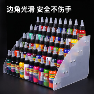 Présentoir en acrylique Chuse 31x14.5x12.5 cm, rangement multi-niveaux pour outils de manucure et maquillage - Product Image 5