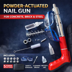 Pistola de Clavos <span class=keywords><strong>Manual</strong></span> de Doble Propósito, Universal para Clavos Grandes y Pequeños, con Abrazadera de una Pieza, Grado Industrial y para Bricolaje, Clavadora para Concreto - Product Image 5