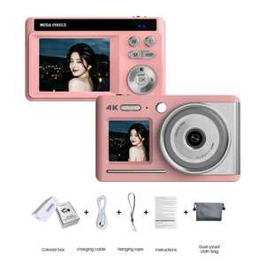 Nuova Fotocamera Digitale X70 con Doppio Schermo 2.4+1.4 Pollici, 5K 64MP CMOS, Scheda SD, 30FPS per Foto/<span class=keywords><strong>Video</strong></span> all'Aperto - Product Image 6