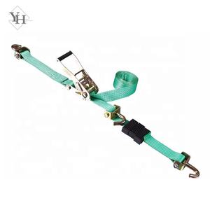 Sangles d'<span class=keywords><strong>arrimage</strong></span> à cliquet en polyester de 2 pouces, 10 pieds, 10 000 LBS, avec crochet pivotant, pour le transport de marchandises en <span class=keywords><strong>voiture</strong></span> - Product Image 3
