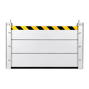 Barrière <span class=keywords><strong>anti</strong></span>-<span class=keywords><strong>inondation</strong></span> robuste en panneaux d'aluminium empilables et emboîtables, pour allées résidentielles et portes <span class=keywords><strong>de</strong></span> garage - Product Image 1
