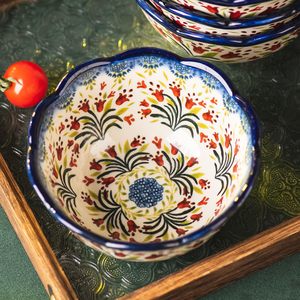 Porcelain <strong>Cereal</strong> <strong>Bowl</strong> for Dessert | Ice Cream | Soup Rice Fruits Small Portions, Microwave and Dishwasher Safe Ceramic <strong>Bowls</strong> - Product Image 6