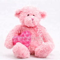 OEM 12 pouces en gros, ours en peluche romantique mignon « Je t'aime » pour la Saint-Valentin, ours en peluche en vrac