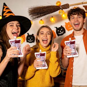 Bolsa de Bebida Vacía con Boquilla para Cócteles Fríos de Halloween, Diseño de Bolsa de Sangre, Fabricación Personalizada - Product Image 2