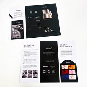 Brochure de dépliant d'impression de logo d'entreprise de conception personnalisée de haute qualité Brochure de brochure publicitaire avec impression recto verso - Product Image 5