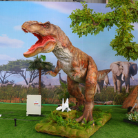 Dinosaure animatronique réaliste grandeur nature, personnalisable et fait main, modèle de Tyrannosaurus Rex