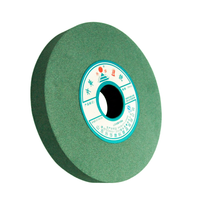Meules de banc de haute qualité de 8 pouces en carbure de silicium vert, liant vitrifié/céramique, pour l'affûtage des couteaux