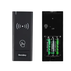 Secukey Alimentato A Batteria 13.56MHz MF/IC di Controllo di Accesso RFID Reader Compatibile con Carta di Mifare