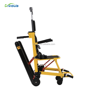 Fauteuil monte-escaliers motorisé DIVOUS en aluminium pour personnes handicapées, léger, pliable, pour monter et descendre les escaliers, fauteuil roulant électrique - Product Image 5
