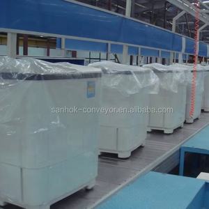 Ligne de montage de lave-linge semi-automatique avec convoyeur - <span class=keywords><strong>Soudure</strong></span> de la cuve à la fin de la production 220V/380V Marque SanHok - Product Image 3