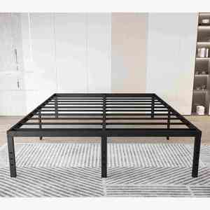 WEKIS Latest Twin Iron Double Metal <b>Platform</b> <b>Bed</b> <b>Frames</b> Queen King Size Designs for Hotel - Product Image 1