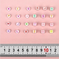 Bestseller - Ensemble de perles alphabétiques à 24 compartiments - Emballage en boîte blanche pour jeunes - Vente en gros - Kit d'accessoires de bijoux DIY - Fabrication de bracelets