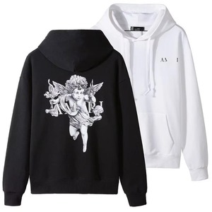 Sweat-shirts pour hommes de haute qualité, lourds, lavés, fabriqués sur mesure, en coton, surdimensionnés, vintage, sport, pull à capuche - Product Image 1