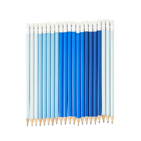 Matériel de vente en vrac d'usine escolar infantil ensemble de crayons avec logo à impression personnalisée fournitures de papeterie crayon HB 2B pour enfants étudiants