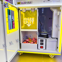 Machine de jeu d'arcade à clip de présentation pour boutique, distributeur de prix suspendus attrayant pour les magasins