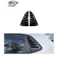 AMP-Z Offre Spéciale usine fenêtre arrière persienne obturateur côté évent couverture garniture pour Volkswagen Polo 6R 6C 2010-2017