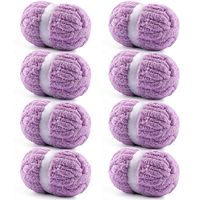 Factory Direct Sales of Soft and Smooth Yarn Baby Knitting Are Made of Polyester Yarn or Thick Velvet Yarn Called Hand Knitting