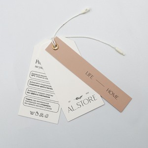 Étiquette volante personnalisée étiquette volante tridimensionnelle étiquette vestimentaire pour vêtement et accessoires de traitement - Product Image 1