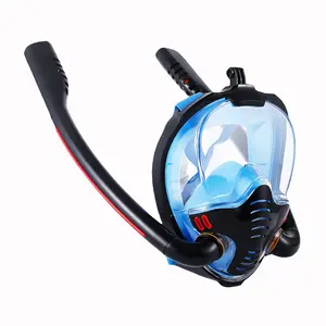 Hochwertige Tauchmasken Anti-Fog-Kamera halterung Unterwasser schwimmen Adult Professional Mask Zum Tauchen Vollgesichts-Schnorchel maske