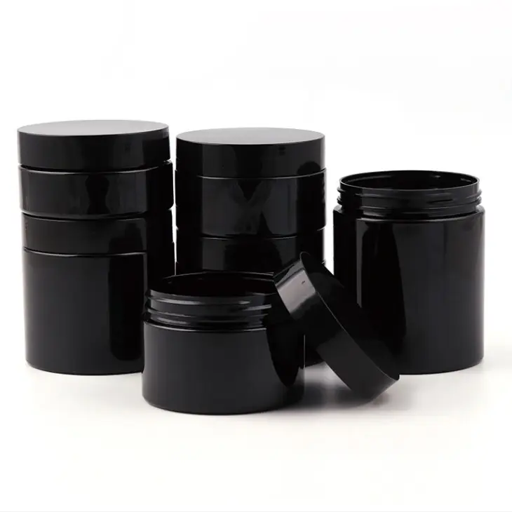 Custom Plastic Cosmetische Huidverzorging Crème Verpakking Potten Container Food Grade Huisdier Potten 50G 80G 100G 120G 150G 180G