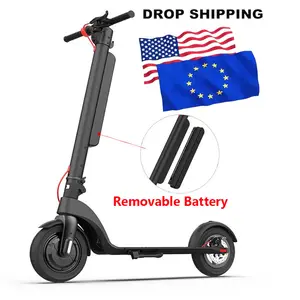 New 2024 chinese 45 KM European Warehouse Removable Battery EEC Teile E Vehicles E electric scooter adult in pakistan