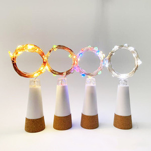 <span class=keywords><strong>Bottiglia</strong></span> di sughero luce USB ricaricabile Soft Cork 2 M 20 Led fata String Light per la decorazione domestica - Product Image 5