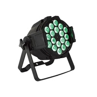 18x10W boîtier en aluminium haute puissance RGBWA + UV 6 en 1 led slim flat par light
