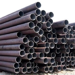 Construction Material Q195 Q235 ASTM A53 Sch 40 Welded Carbon Steel <strong>Pipe</strong> Round Tube