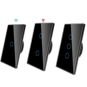 Interruptor Inteligente WiFi Bingoelec, Control Remoto ZigBee TUYA ALEXA, 1/2/3 Botones, Interruptor de Pared Táctil para Hogar Inteligente - Product Image 1