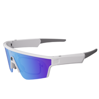 Lunettes Intelligentes de Cyclisme sur Route T5 AI avec Caméra 13MP, ChatGPT, Audio Sportif Extérieur, pour V5.4, 7 Heures d'Autonomie Musicale