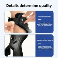 Orthèse médicale pour pied tombant, attelle de cheville réglable, correcteur de pied tombant à tension réglable, rééducation post-AVC, physiothérapie JIAYAO