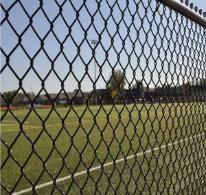 PVC tráng sắt dây lưới Chuỗi liên kết hàng rào Net cho bóng rổ thể thao mặt đất Tòa - Product Image 4