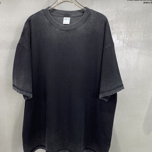 T-shirt rétro pour homme 100% coton, nouveau, imprimé numérique, côté inversé, <span class=keywords><strong>couleur</strong></span> délavée, bordure usée - Product Image 4