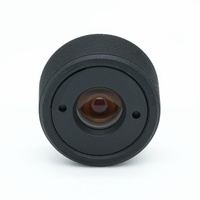Lente estenopeica cónica de 2.89mm F3.4 M12x0.5 para sensor de 1/4 de pulgada 119 °   Videoportero de Seguridad FOV con Cámara ATM, Diseño Compacto