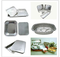 Machine de fabrication de barquettes alimentaires en aluminium entièrement automatique, marque Hengyuan, modèle JF-45T, capacité de 500 unités.
